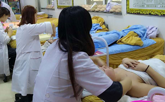 沈阳美容培训学校_美容全能大专班